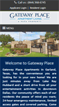 Mobile Screenshot of gatewayplaceapartmenthomes.com